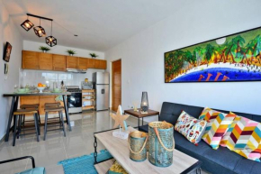 Apartamento con piscina cerca de playa en Punta Cana